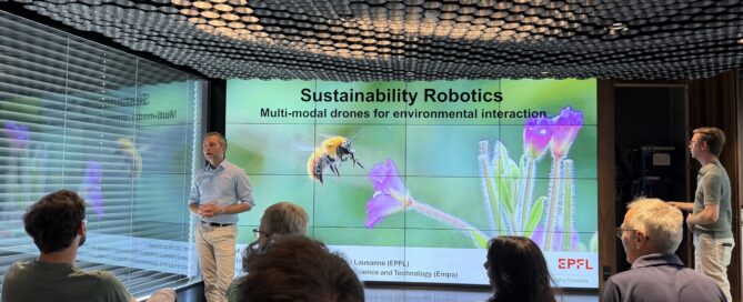 Dr. Mirko Kovac at EMPA - Sustainability Robotics